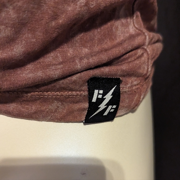 Affliction fast &  furious sexy lace-up tie dye lightweight strap desert rose - Picture 3 of 6